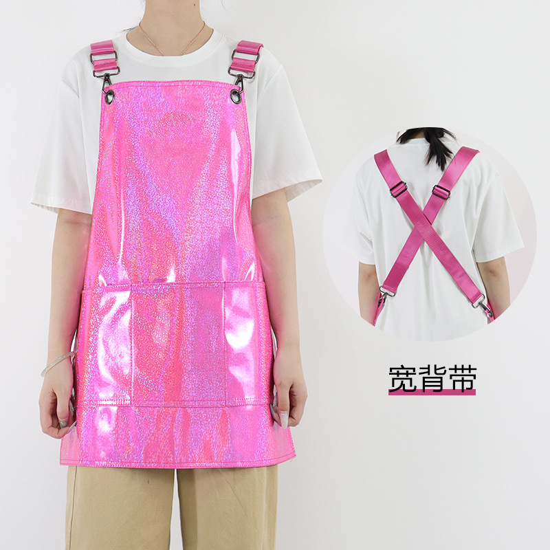 Correas cortas y anchas de color rosa