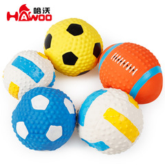 P wholesale Havoc latex sound toy sports ball pet gnawing resistant biting scream dental dog toy 