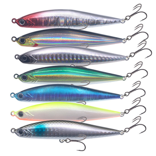 New parallel trembling long-range submersible pencil freshwater long-range tilt-mouth bass catfish special-kill lure bait fake bait