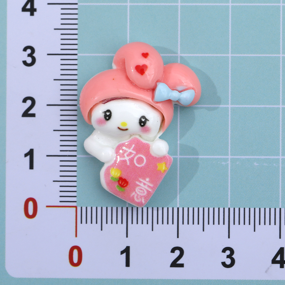 Dibujos animados sanliou rico Pacha perro DIY accesorios de resina crema pegamento accesorios para el cabello teléfono móvil Shell zapato hebilla colgante al por mayor