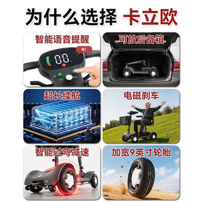 2026 New Model Elderly Mobility Qatlanan elektrik velosipedlər