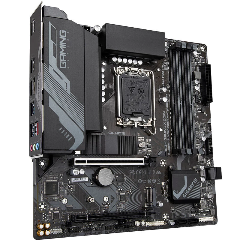 Совместимая с материнская плата Intel Gigabyte B760M Gaming x DDR4 поддержка процессоров 12/13/14 поколения CPU