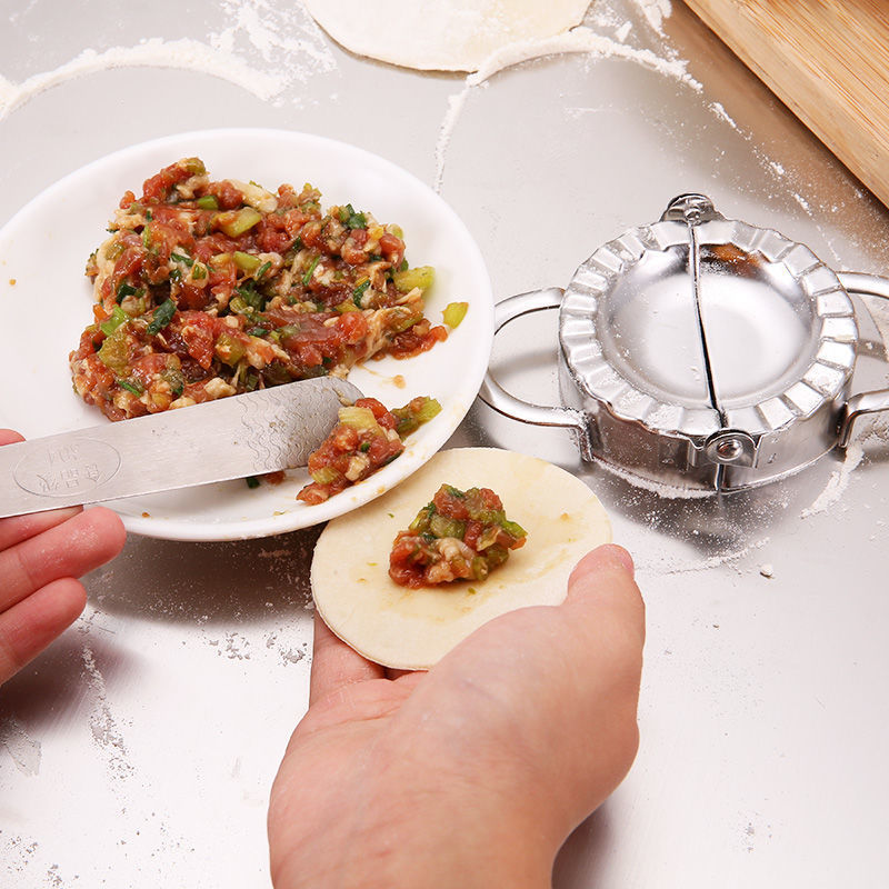 家用包饺子神器不锈钢/塑料器模具捏懒人必备工具|undefined