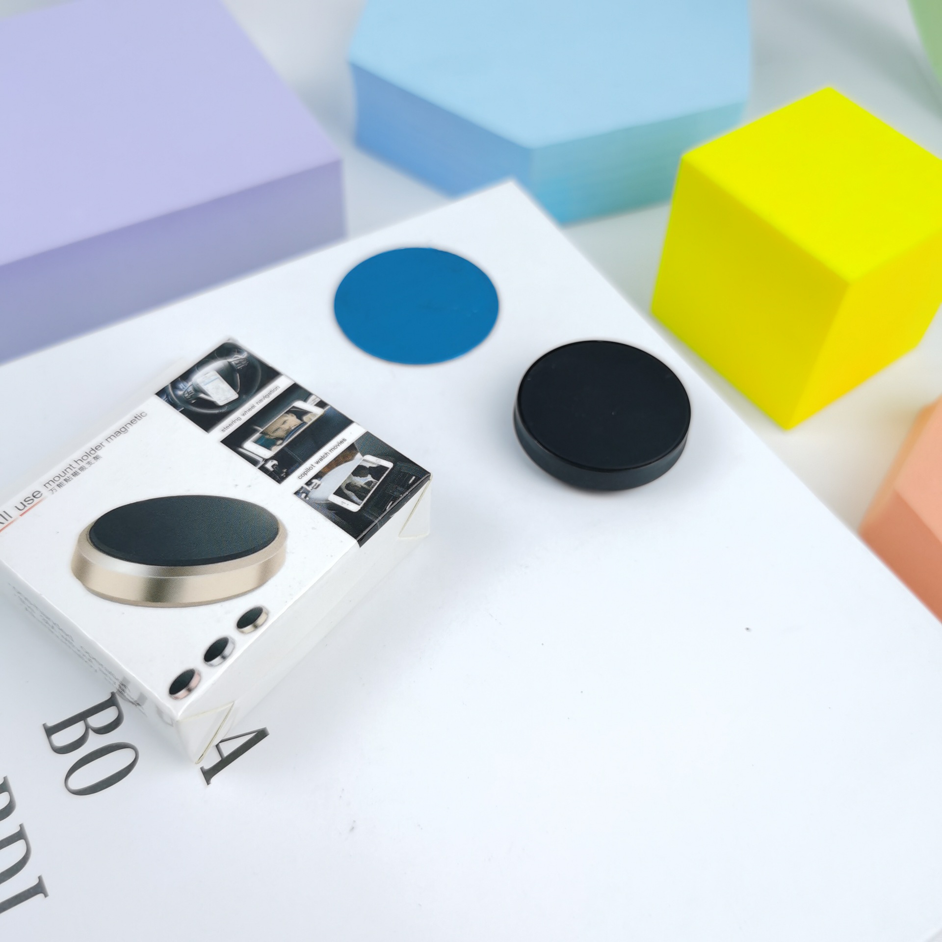 Sostenedor magnético universal del teléfono del coche conveniente para el mini tenedor universal del imán del metal de la navegación del coche