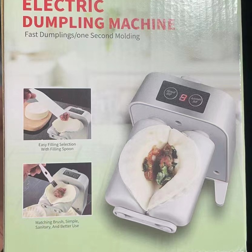 Fabricante de dumpling eléctrico hogar automático pequeño dumpling prensado máquina dumpling molde cocina dumpling perezoso hacer artefacto