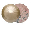 New models of 30 % off 16 bone titanium gold and light luxury hand open rain and rain, two -purpose parasol plus printing LOGO gift umbrella, folding umbrella umbrella
