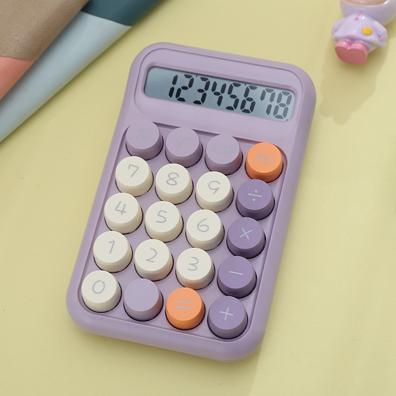 高価値電卓オフィス専用ドーパミンかわいいコンピュータ学生会計計算機プリントロゴ|undefined