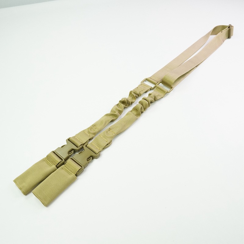 Equipo táctico cinturón cintura sello cintura cadena cinturón al aire libre americano doble punto multifunción pistola cuerda oblicua hombro nylon pistola cinturón