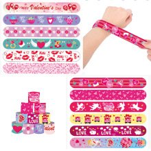 跨境情人节派对拍拍圈手环情人节拍拍圈学生礼物手腕带礼品硅胶