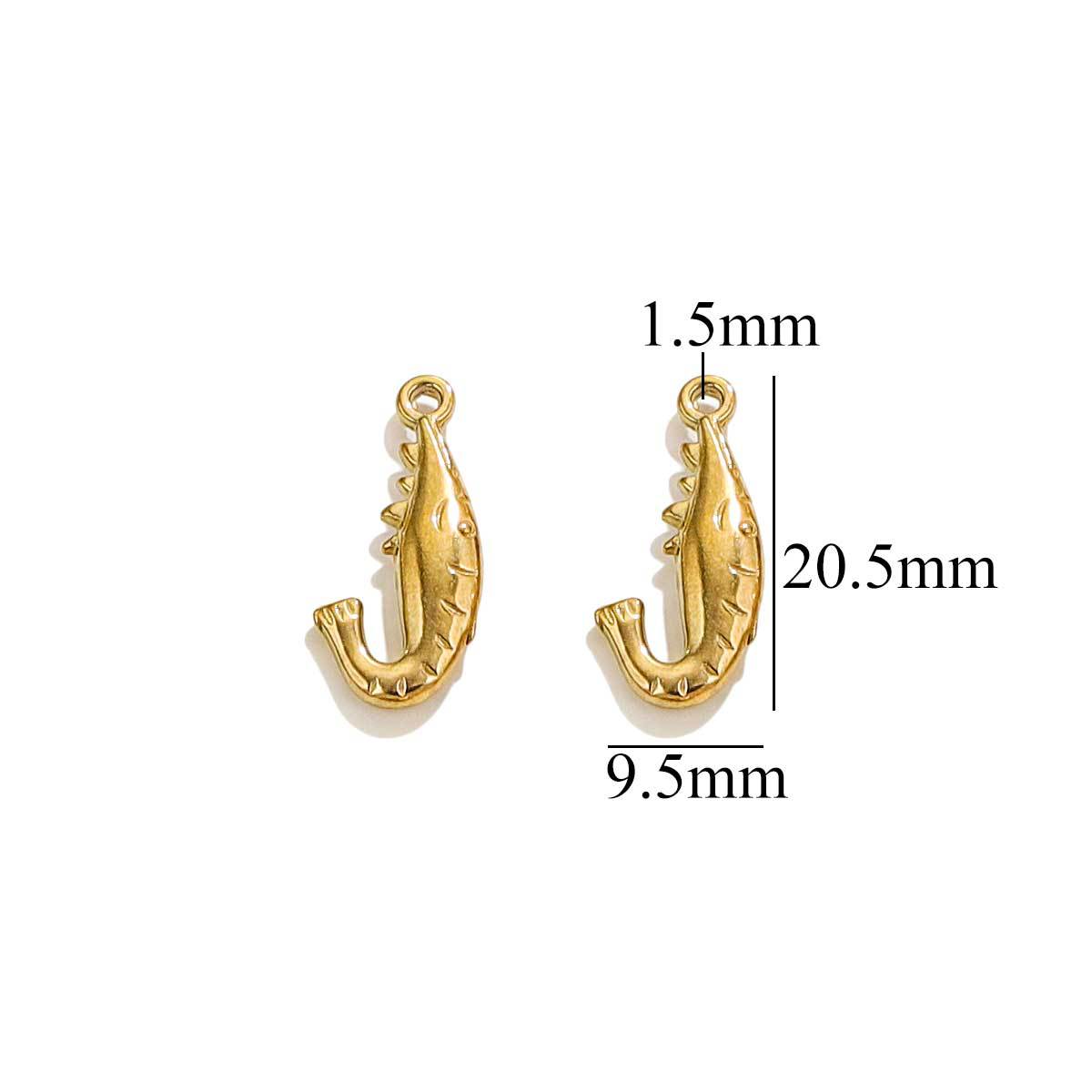 Accesorios de joyería de bricolaje colgante de la serie océano de acero inoxidable sirena concha mar estrella pulsera collar colgante