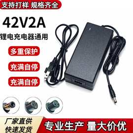 厂家42V2A两轮电动车平衡车充电器36V滑板车电单车锂电充电器变灯