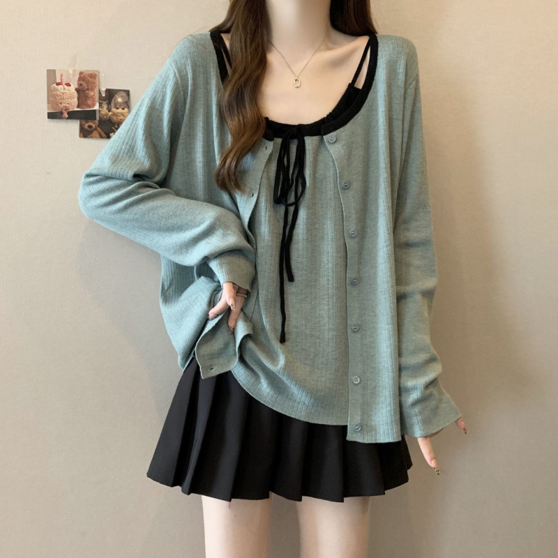 Trend capacious knitted set