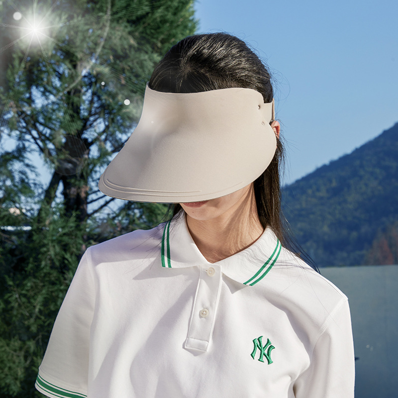 Sun Protection Hat for Women, Open-Top, Large Brim, Seamless Integrated Sun Hat, Uv Protection, Full Face Coverage, Versatile for Adults