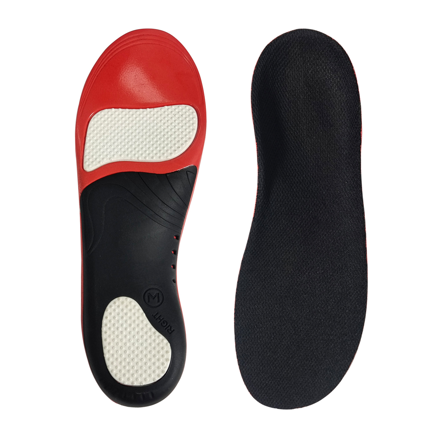 Orthopaedic Insoles For High Arch And Flat Feet Shock Absorption_voghion.com