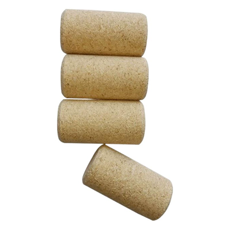 Красное вино пробка с печатным штампом деревянная дубовая микрогранулярная пробка