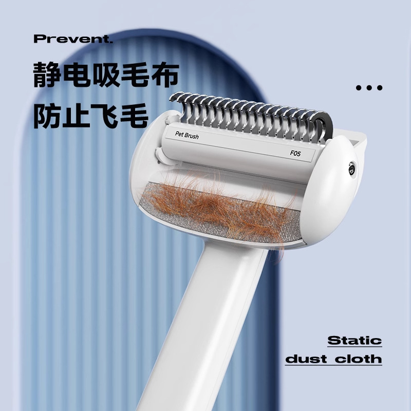 Peine para gatos Peine de nudo abierto para mascotas Peine para gatos y perros Peine para gatos de pelo largo para eliminar el cepillo de pelo flotante para gatos