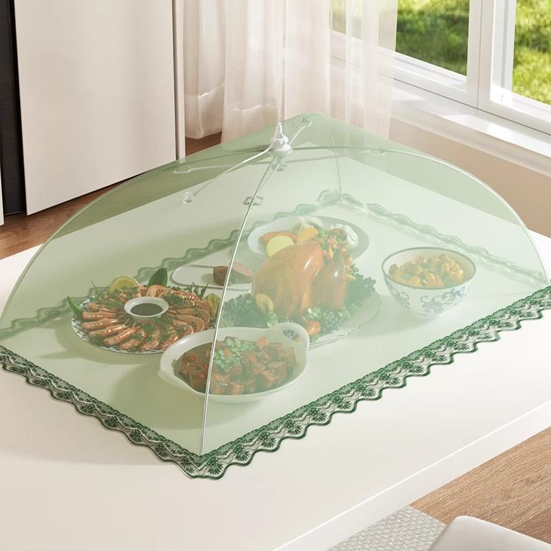 Xinjiang Can Ship - Food Cover, Commercial Food Cover, Anti-Fly Net Cover, Household Cover for Leftover Food, Food Table Cover