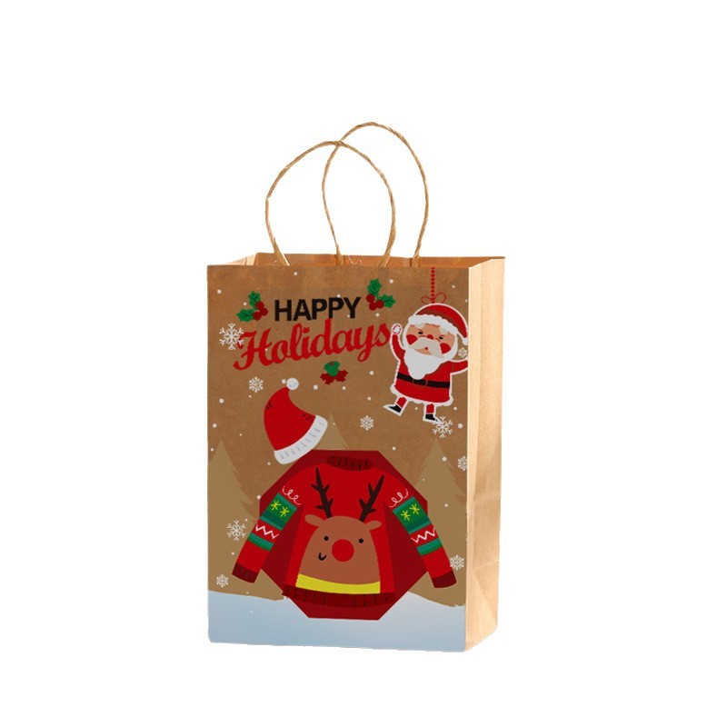 クリスマスパーティーのギフトバッグサンタクロースのギフト包装ハンドバッグクリスマスイブクリスマスキャンディー包装袋|undefined