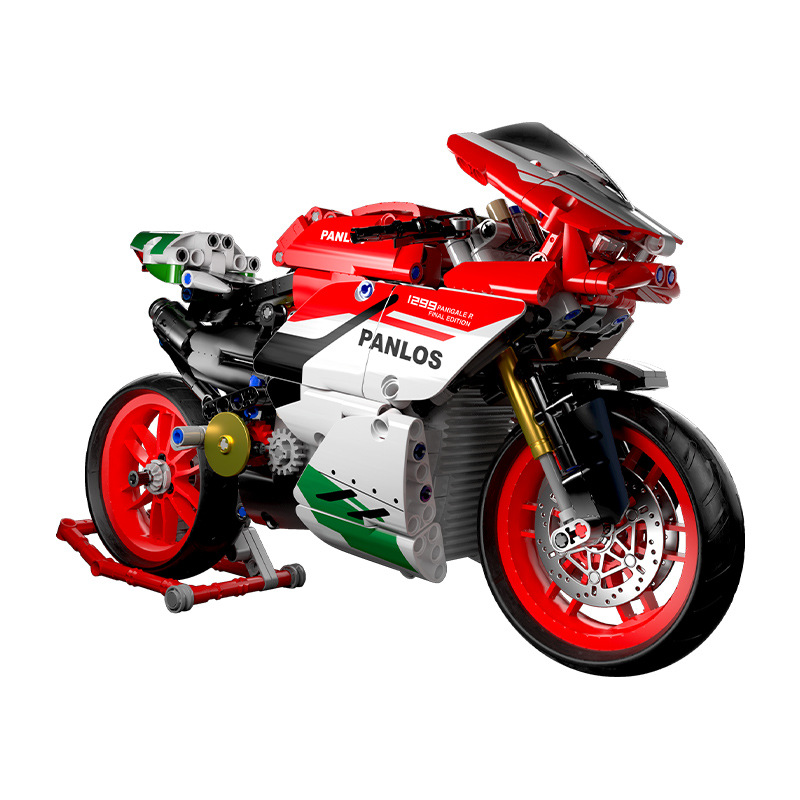 PANLOS 제조 업체 도매 672001 DUCATI 1299 오토바이 블록 레고 장식품과 호환 1:51:8