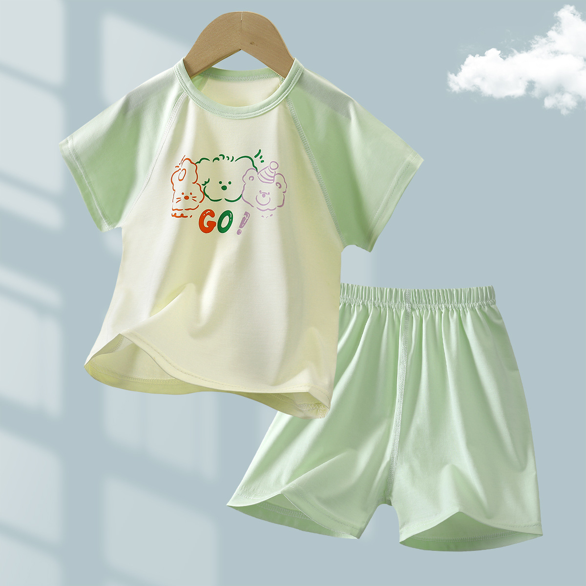 YLSED06 - Yi Beauty - Lysel Mangas cortas - Buds verdes