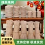 粗细定制编织吊牌黄麻绳