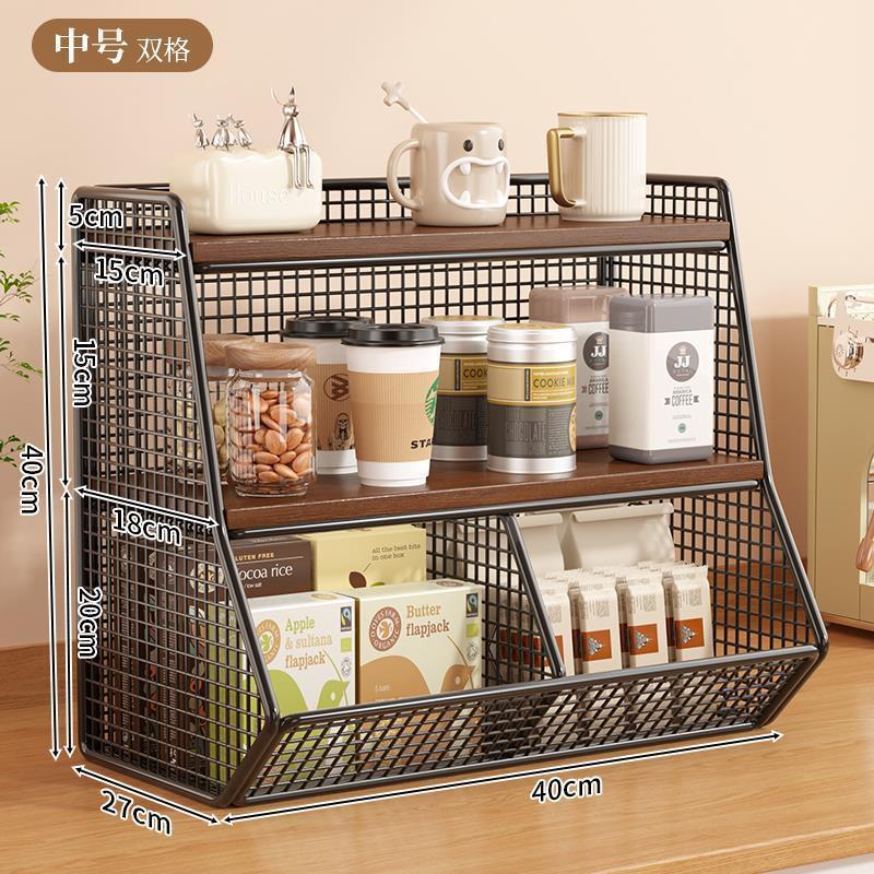 厨房用品收纳架家用多层调料储物架台面调味品瓶罐油盐酱醋整理架|undefined