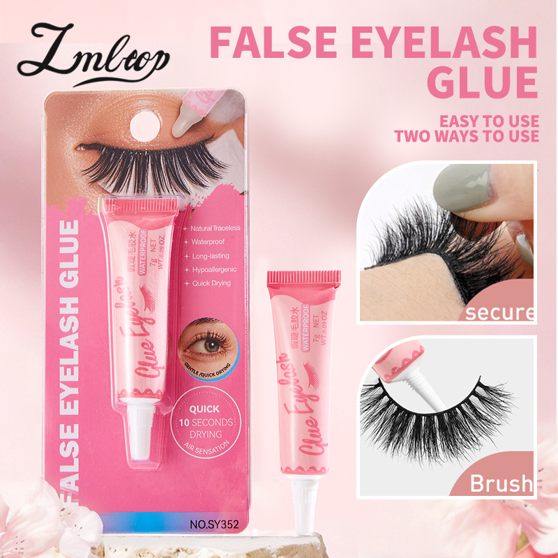 LMLTOP pegamento para pestañas postizas, peinado natural, pestañas hermosas, pestañas postizas adhesivas, herramienta auxiliar SY353