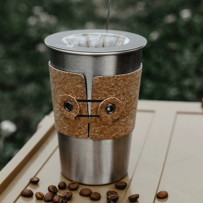 Cafetera Artesanal como Regalo Empresarial para Clientes, Cafetera Artesanal de Lujo Ligero para Mocha, Regalo Promocional