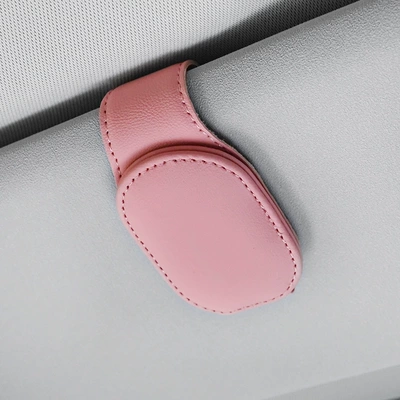 Car Glasses Clip/Bill Clip – car creative bill holder - pink