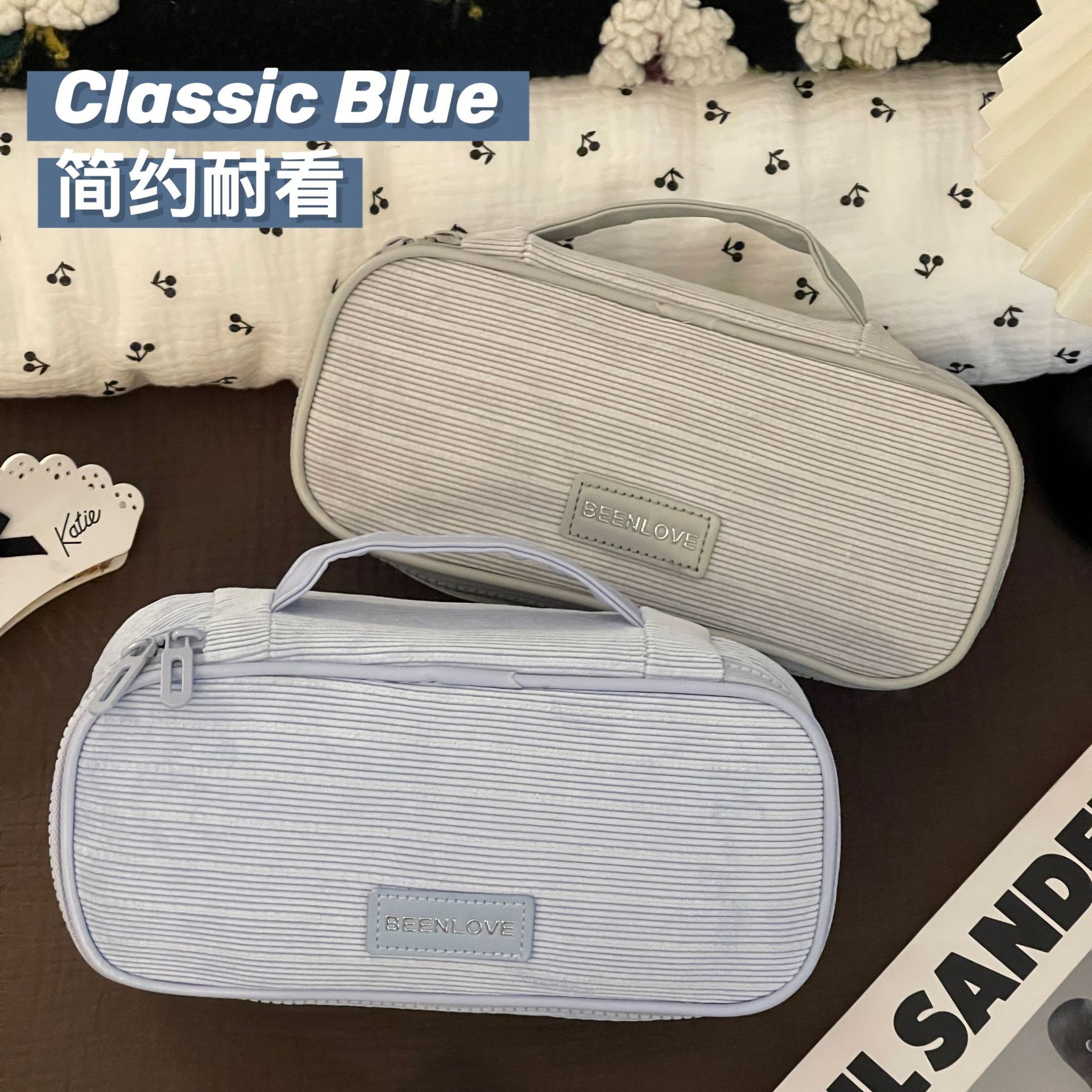 Nuevo bolso de maquillaje portátil, nuevo viaje de alta calidad, maquillaje de gran capacidad, almacenamiento de lavado portátil