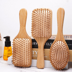 工廠直銷楠竹頭皮按摩氣墊梳順發護理美發梳氣囊梳防靜電氣囊梳子