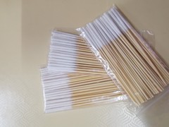 10cm塗液棉簽保養液棉簽一次性棉簽精華塗液棉簽加長棉簽30支