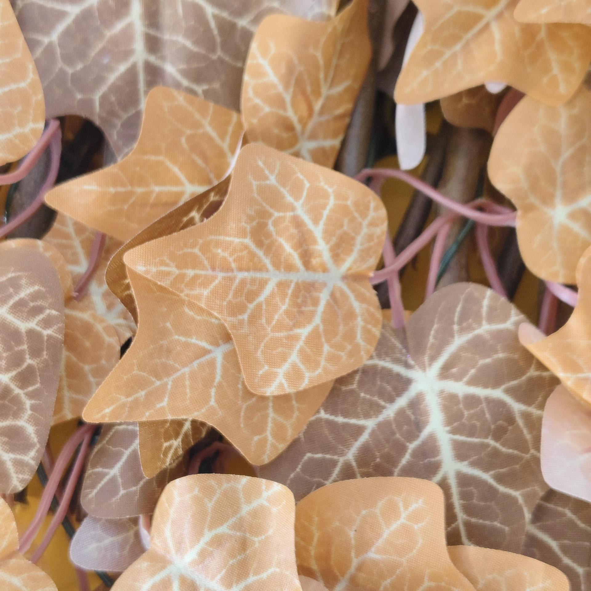 Serie de otoño valla de cerca estirable retráctil jardín paisajístico al aire libre decoración de plantación verde transfronteriza