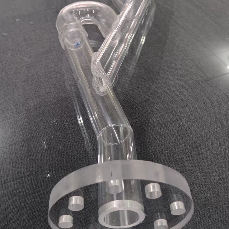 亚克力圆管热弯 透明有机玻璃管折弯实验仪器装置