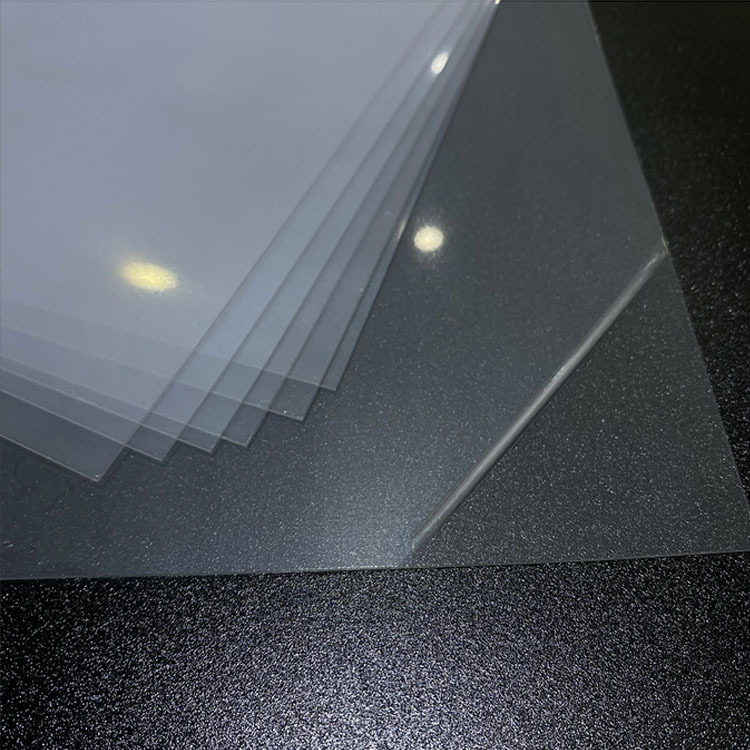 工厂直营塑料片APET可覆膜片 透明apet胶片薄膜印刷吸塑折盒材料