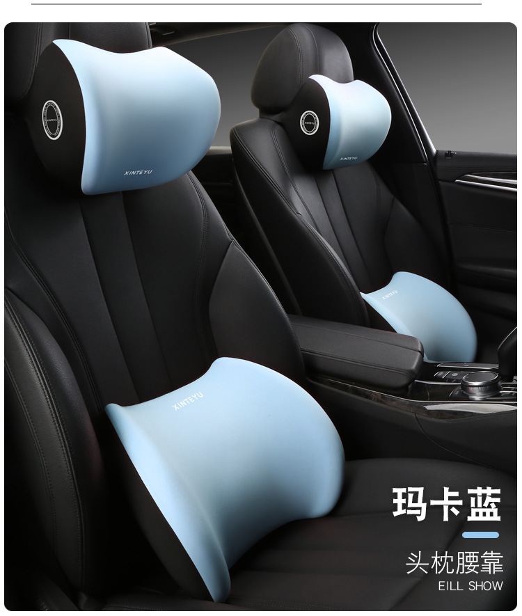 Car Lumbar Support Cushion for Driving Seat Backrest, Car Cushion for Driving, Lumbar Support, Waist Pillow, Lumbar Support