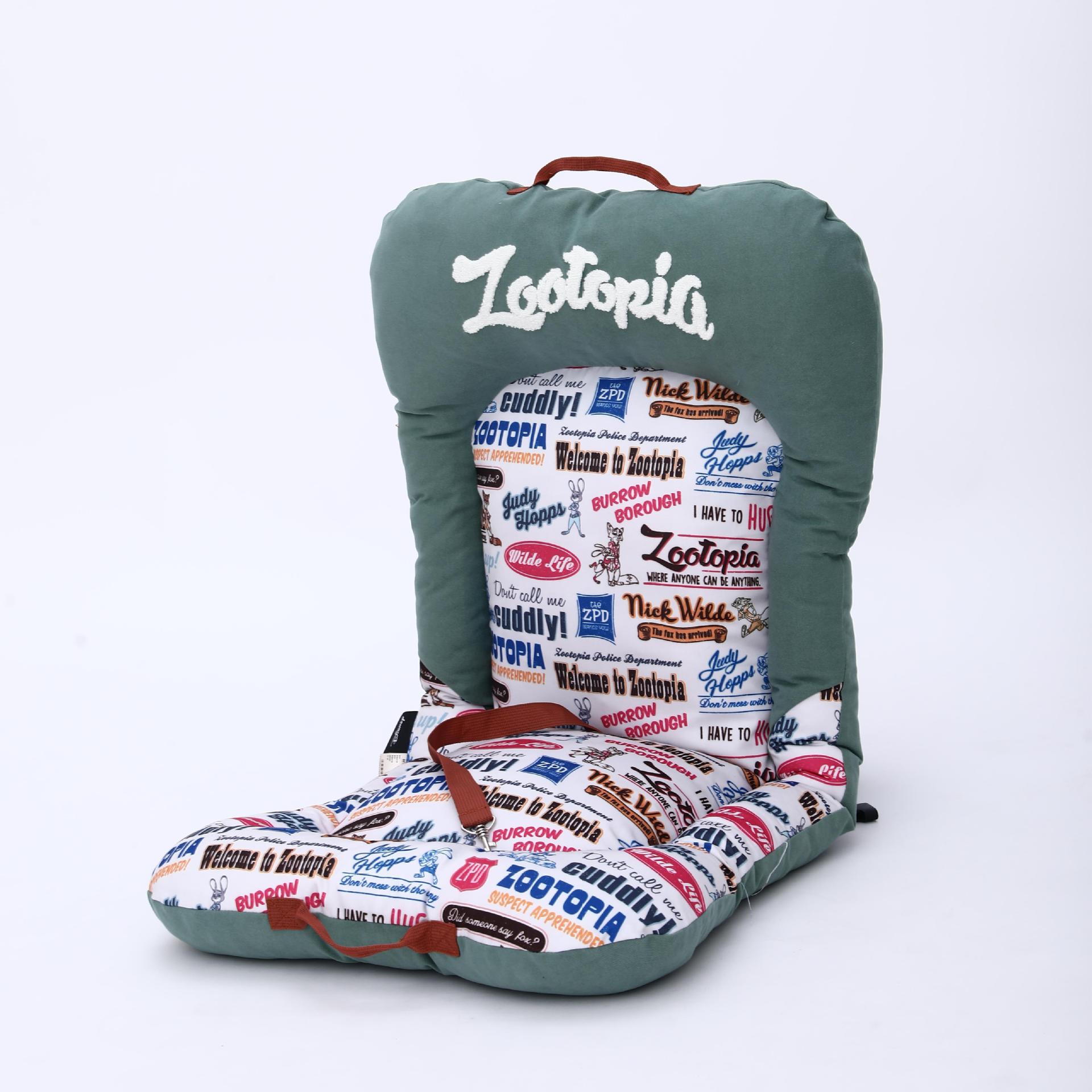 Disney Crazy Animal City cojín de automóvil para perros, cojín de automóvil para perros, cojín de automóvil para perros, cojín de automóvil anti-sucio para perros