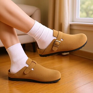 2026�¿�Ůʽ����Ь�⴩��װ��^����Ьһ�_�žӼґ������eЬ�羳