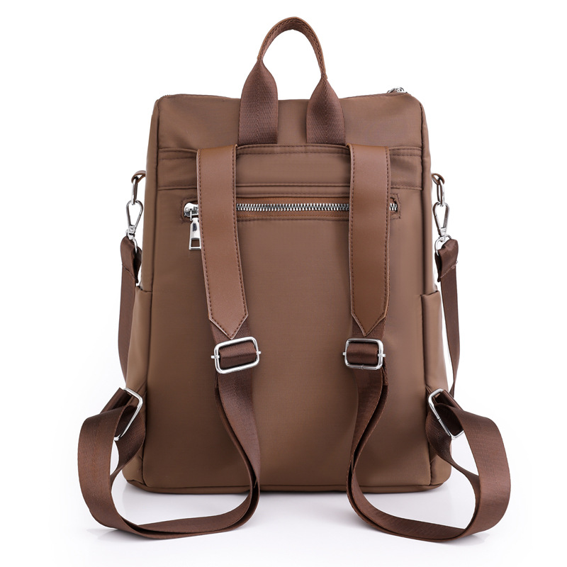 2023 nuevo estilo coreano casual mujer mochila de nailon moda versátil multifuncional de doble uso mochila escolar