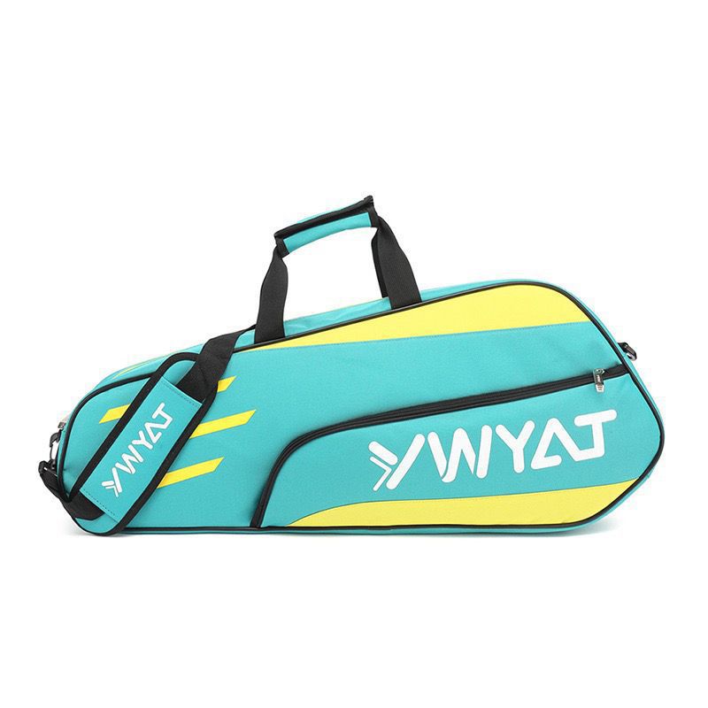 Nueva bolsa de raqueta de bádminton profesional portátil de hombro portátil 3 - 4 pcs gran capacidad fábrica de cadena de suministro de comercio al por mayor