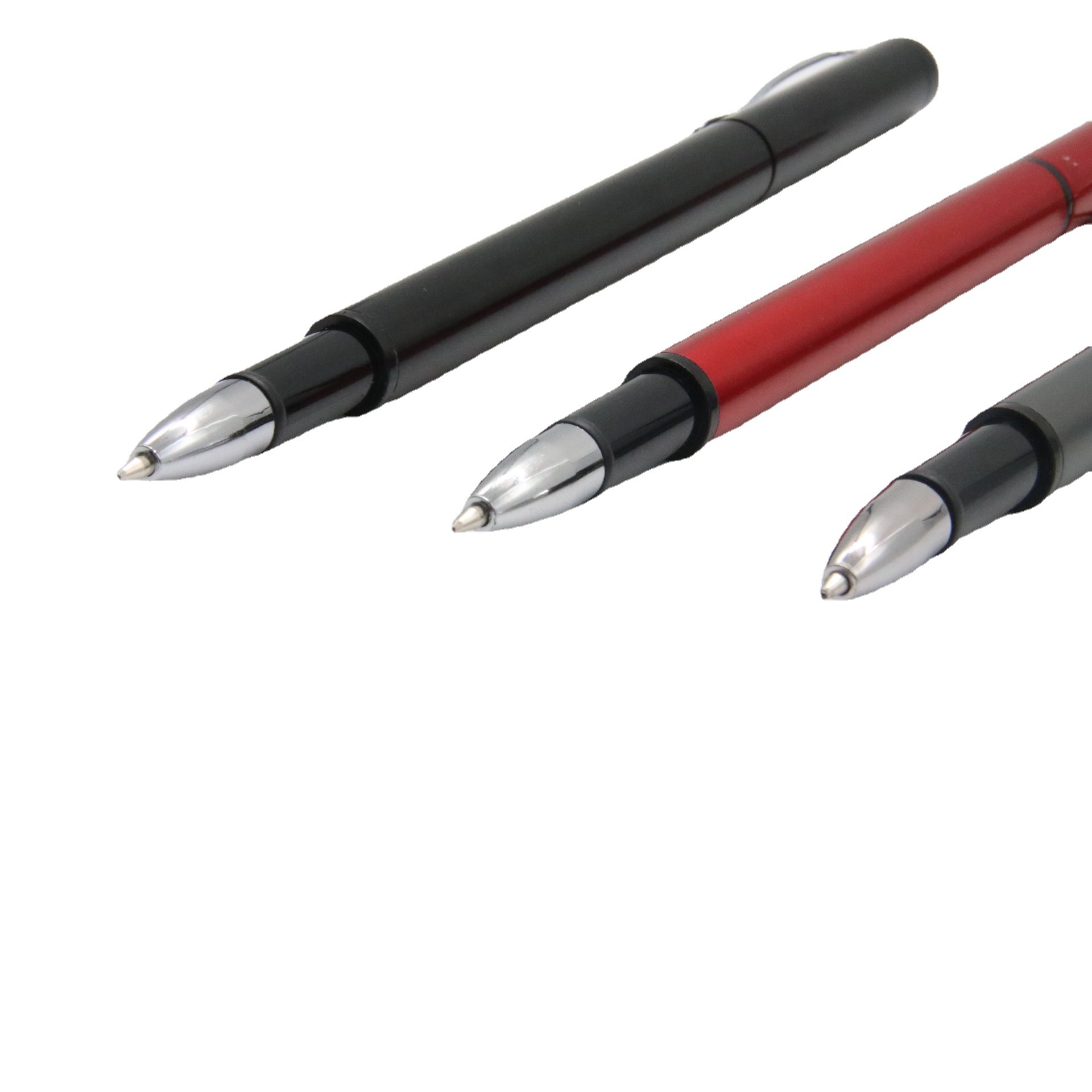 Pluma de metal pluma de gel pluma láser logo publicidad pluma en stock promoción bolígrafo insertar pluma de regalo