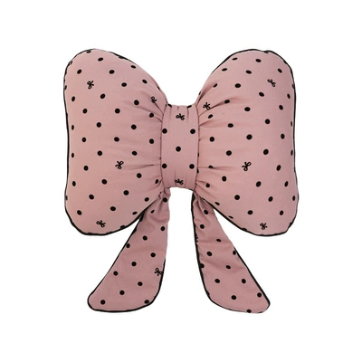Seat cushion, seat cover, High-End Feel, Cute Summer Car Seat - polka-dot-bow-ribbon-waistrest-pink