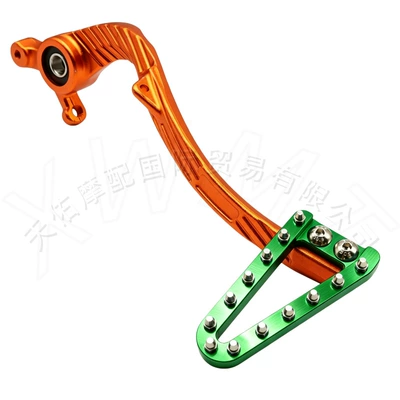 Other brake systems SX EXC TE - orange-brake-lever-green-long-brake-head