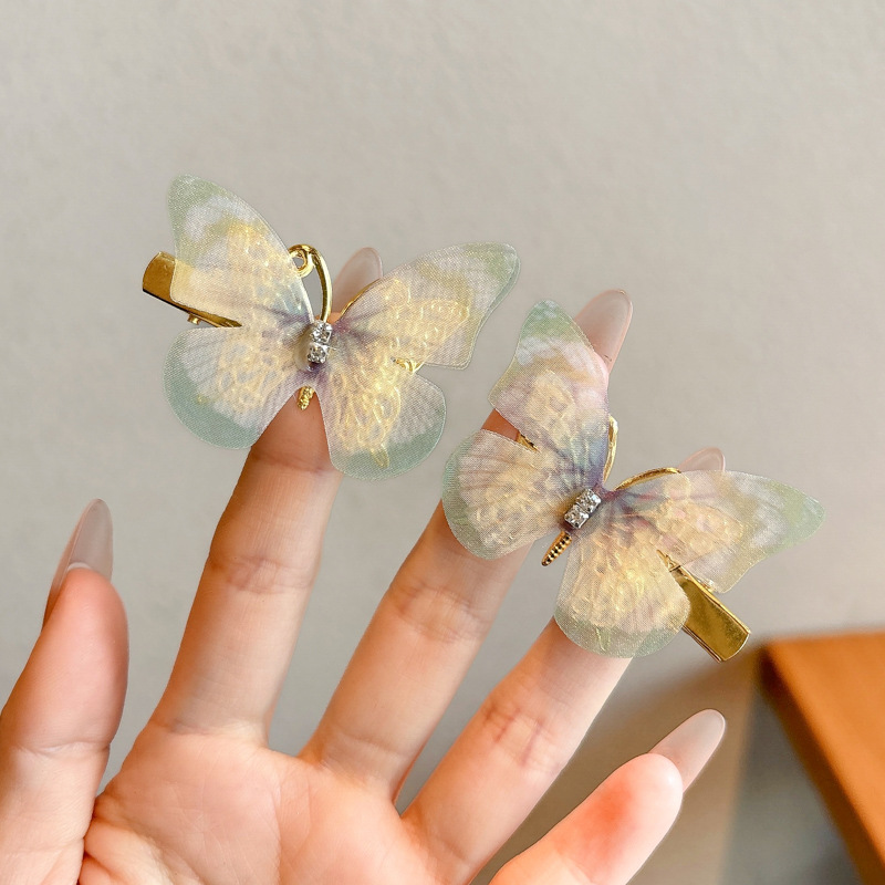 Dopamina adorable clip de cabello para mujeres 2025 nuevo clip lateral de alta gama clip lateral frisa clip de cabello clip de cabello tocado