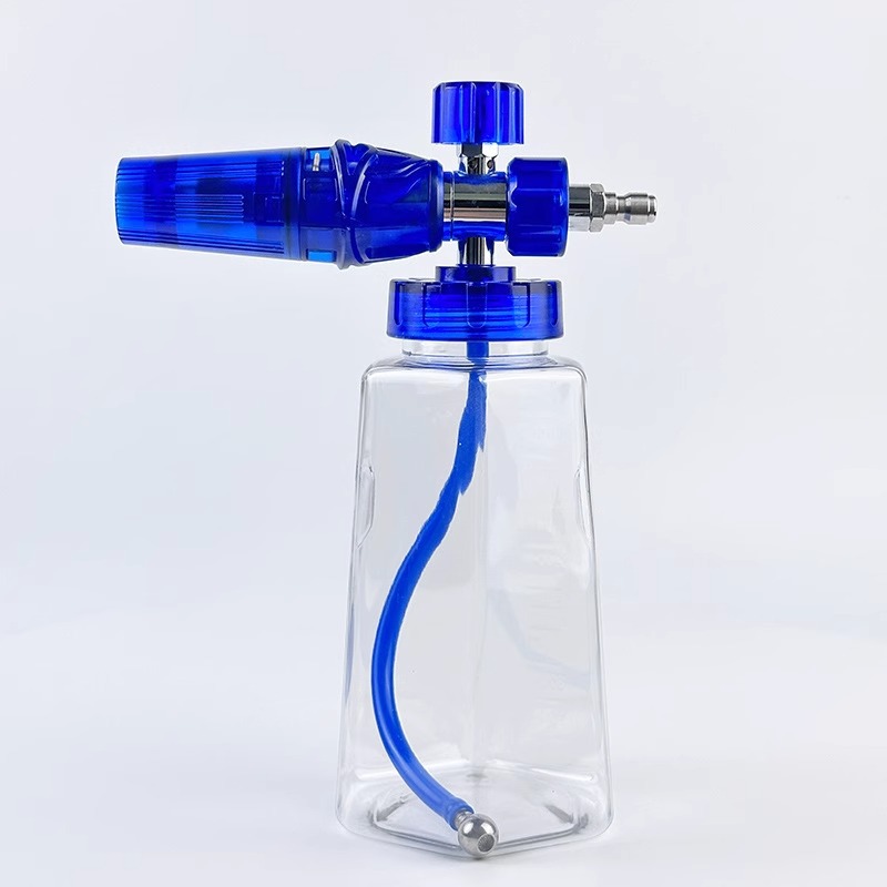 Washer High Pressure: Zhǐnánchē Portable car washer - model-6-blue-pa-electroplating-cannon