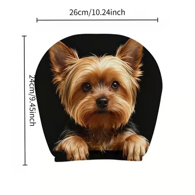 Your Own Design, Universal seat cover - yorkshire-cute-dog-double-sided-printing-1-pack