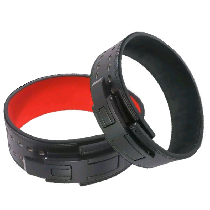 Fitness Belt Squat Fitness Sports Waist Protection Men and Women Professional Equipment Training Strength Sports Weightlifting Deadlift Pu Material