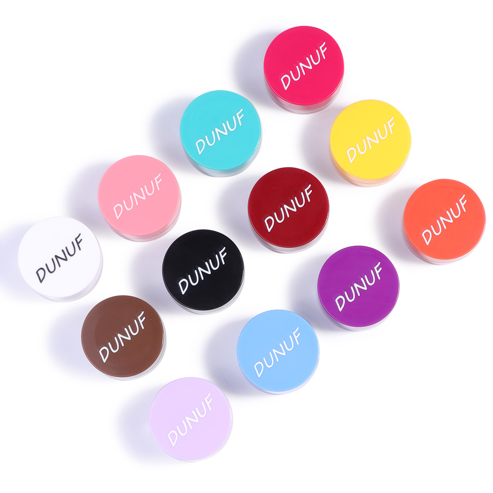 DUNUF 12 Face Color Waterproof Eyeshadow Long-lasting Eyeliner Matte Gloss Eyebrow Dye Universal Note Disclaimer undefined