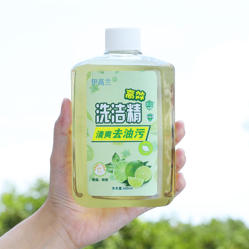 household Detergent Detergent Homewear Moderate Oil Vat tableware factory wholesale One piece On behalf of Dishwashing liquid
