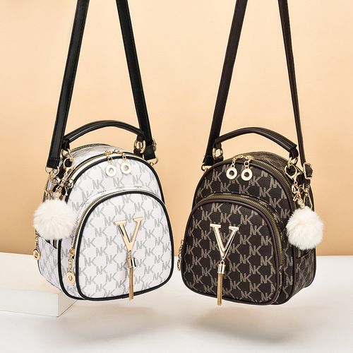 This year's popular internet celebrity small bags women's bags 2024 new fashion backpack simple single shoulder crossbody bag wholesale